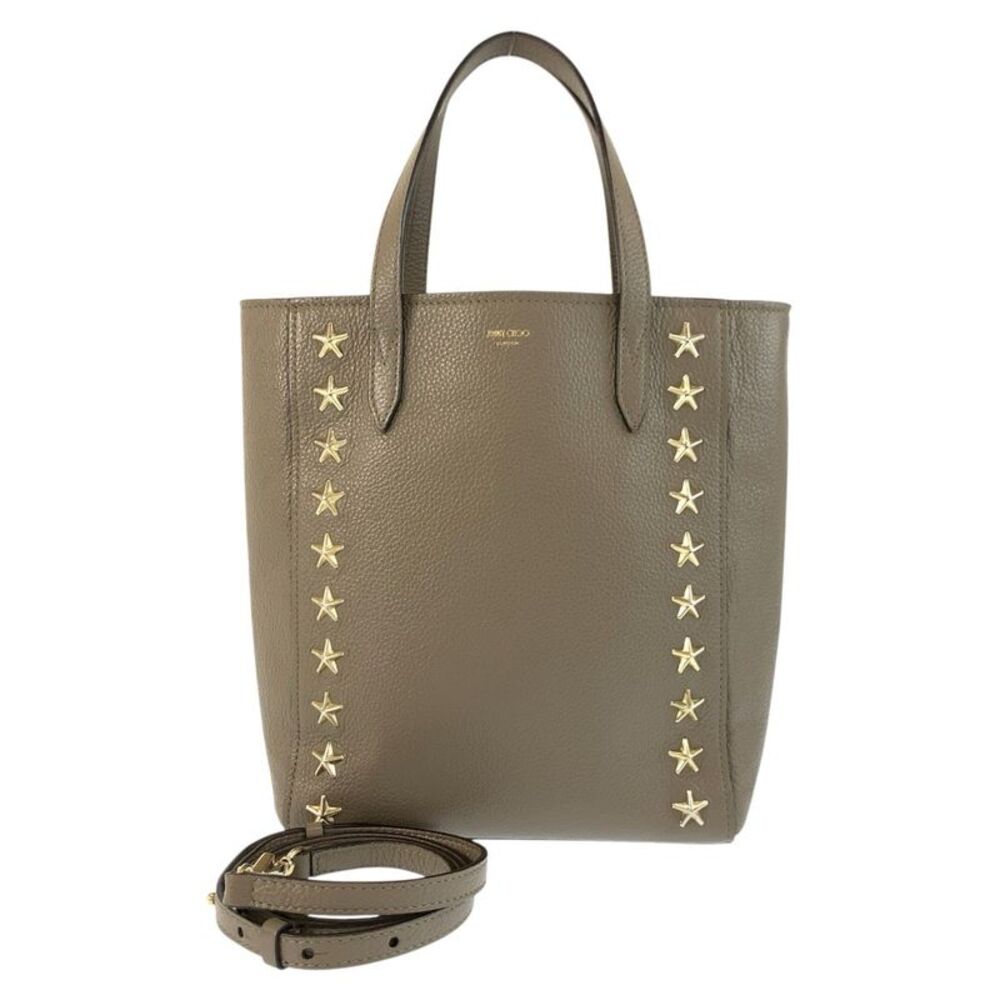 Jimmy Choo Pegasi N/S Star Studs Tote Bag